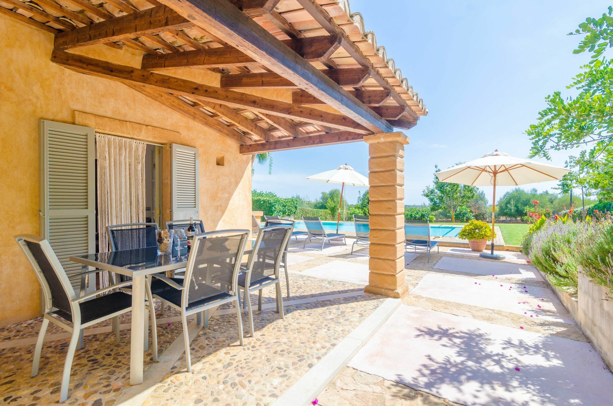 Vila Es Coll Porto Cristo Exteriér fotografie