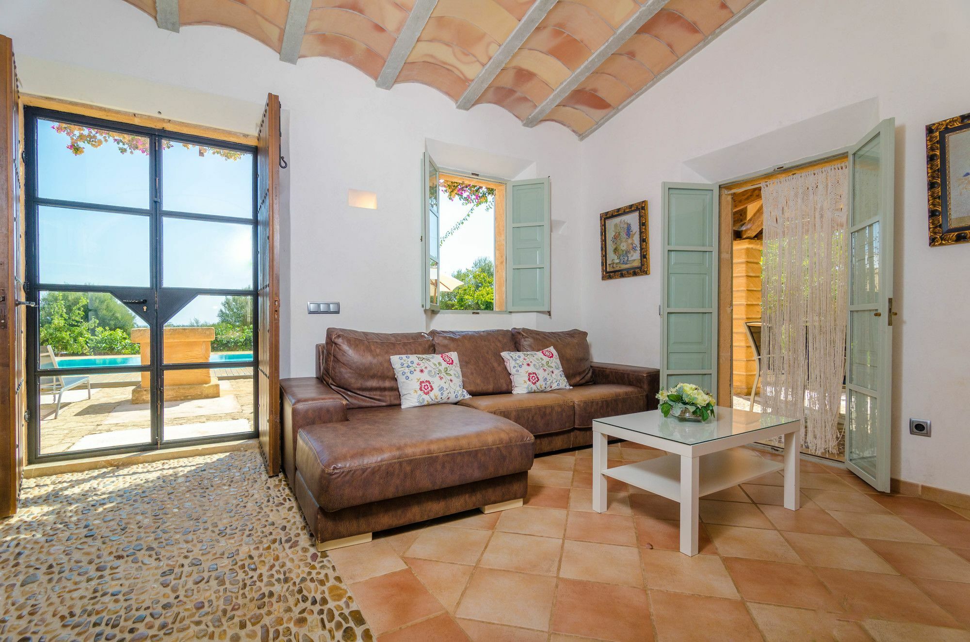 Vila Es Coll Porto Cristo Exteriér fotografie